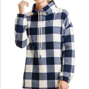 Vineyard Vines Buffalo Check Doubleface Sweater